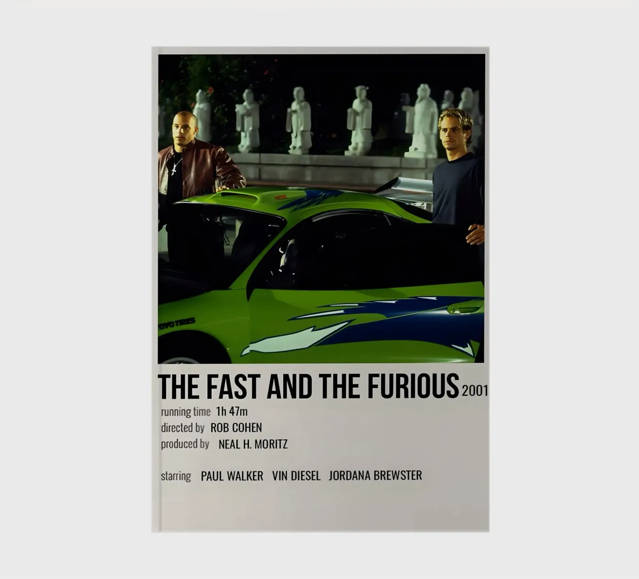THE FAST AND THE FURIOUS 2001 notebook by MVFminimalist