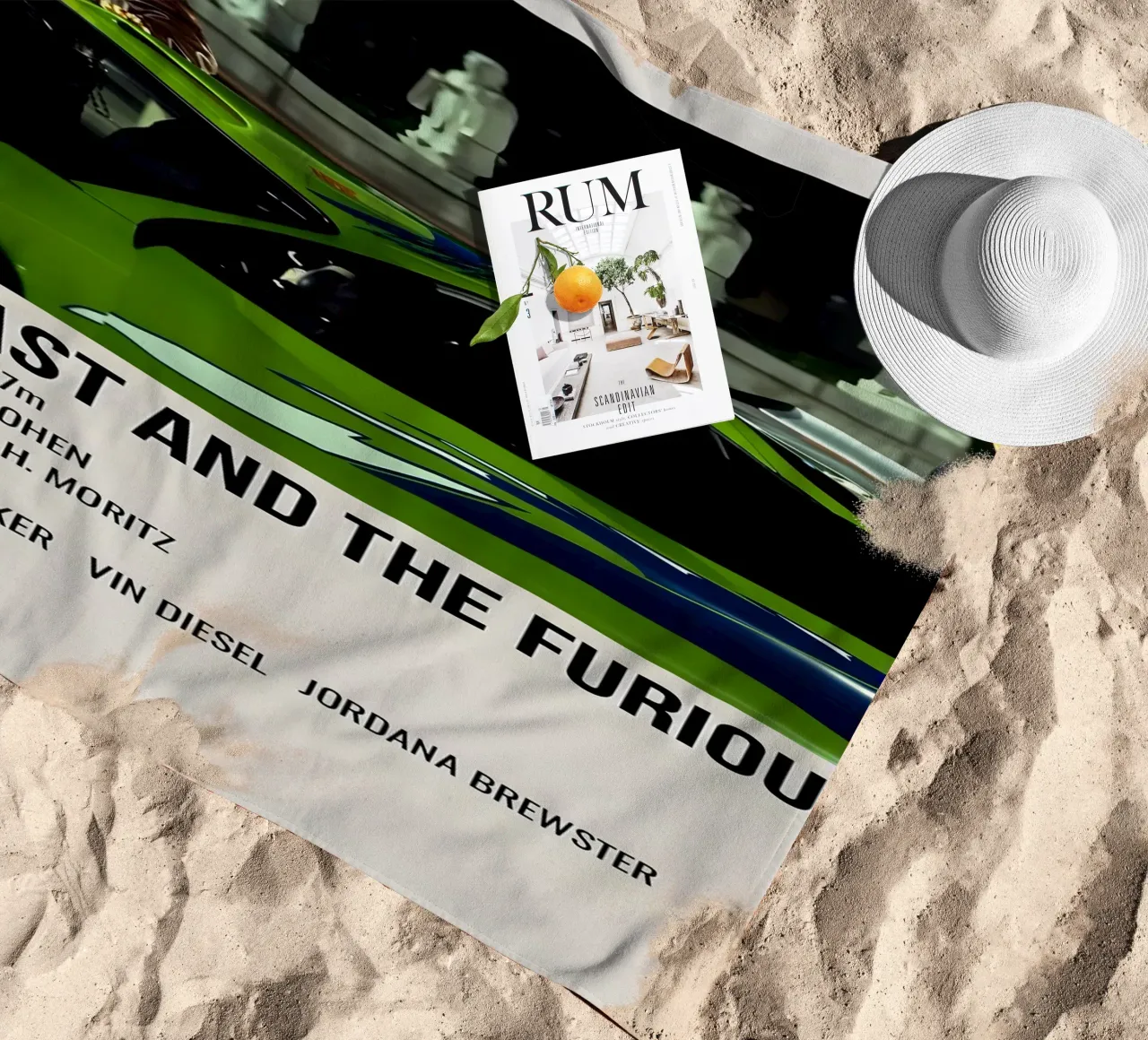 THE FAST AND THE FURIOUS 2001 telo mare da MVFminimalist