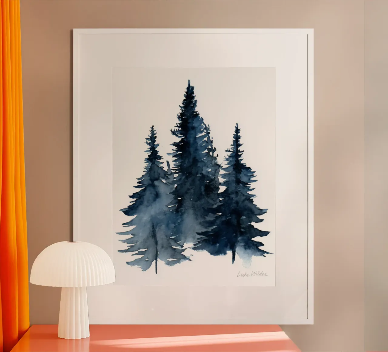 Ink Pines carta hahnemühle da Luke Wilder Studio