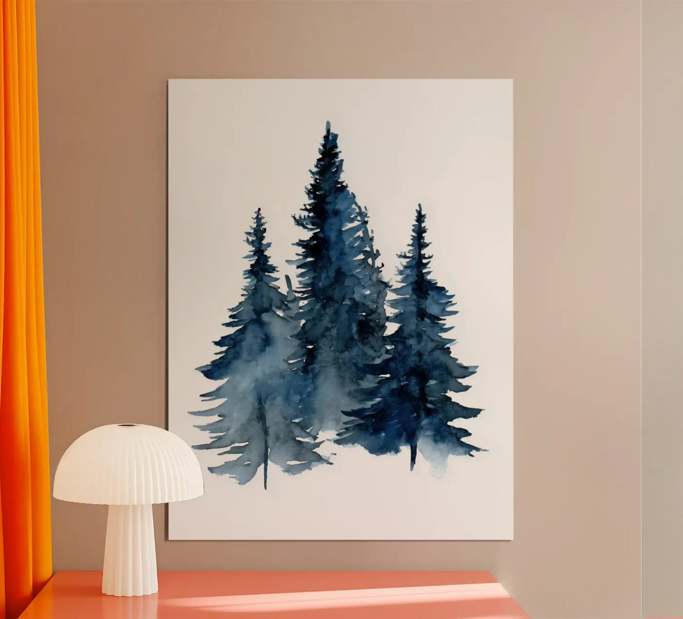 Ink Pines poster da Louise Wilder Studio