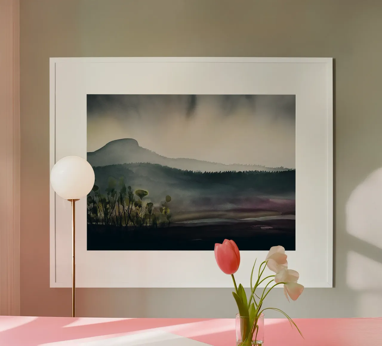 Twilight Range poster by Louise Wilder Studio