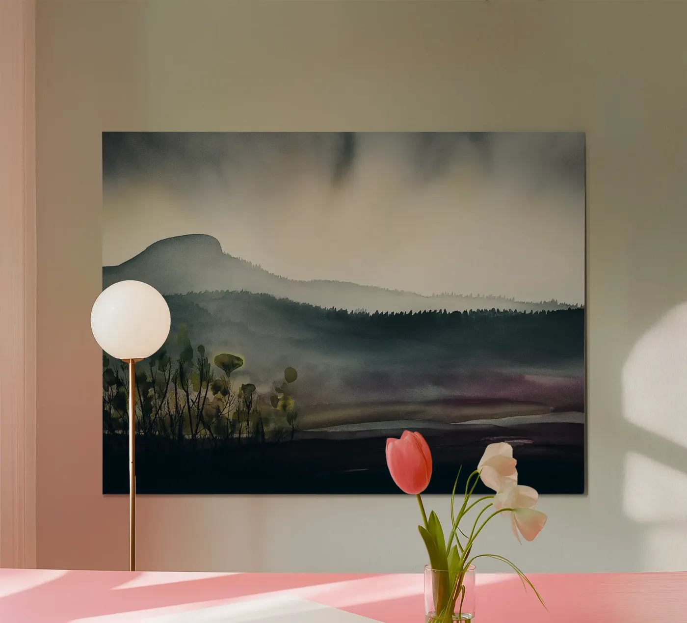 Bereich Dämmerung Poster von Louise Wilder Studio