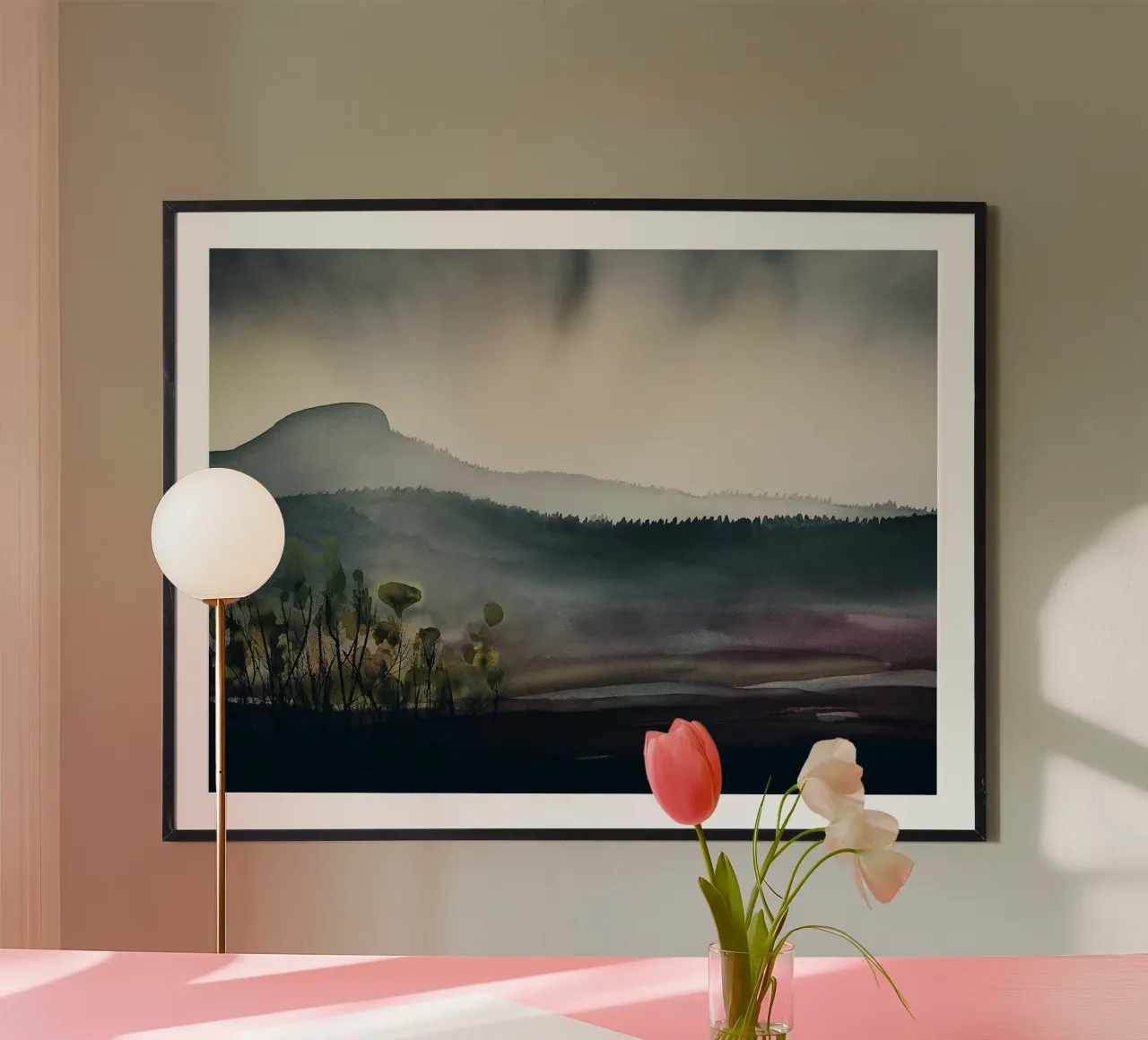 Twilight Range poster by Louise Wilder Studio