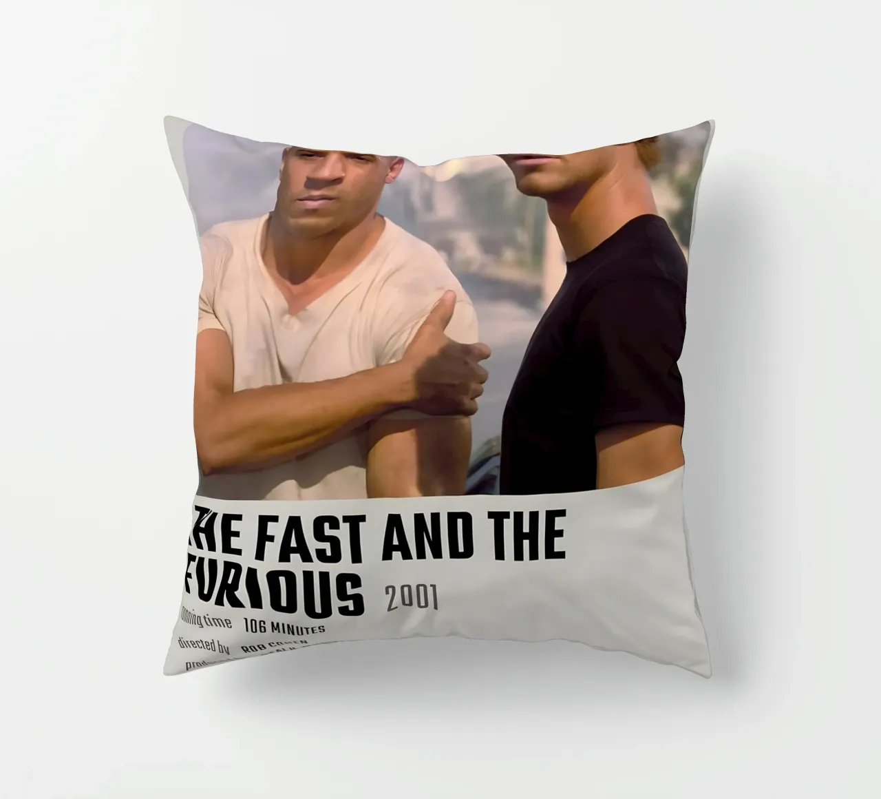THE FAST AND THE FURIOUS 2001 cuscino da MVFminimalist