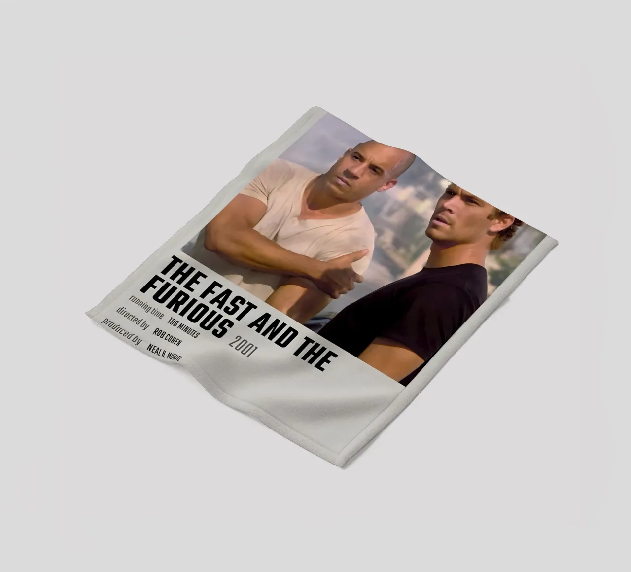 THE FAST AND THE FURIOUS 2001 coperta in pile da MVFminimalist