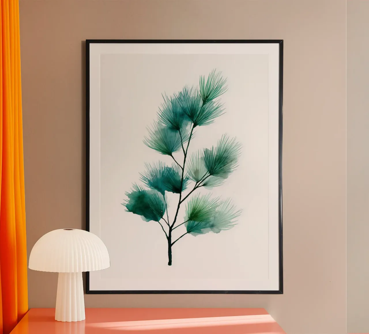 Soft Needles poster by Louise Wilder Studio