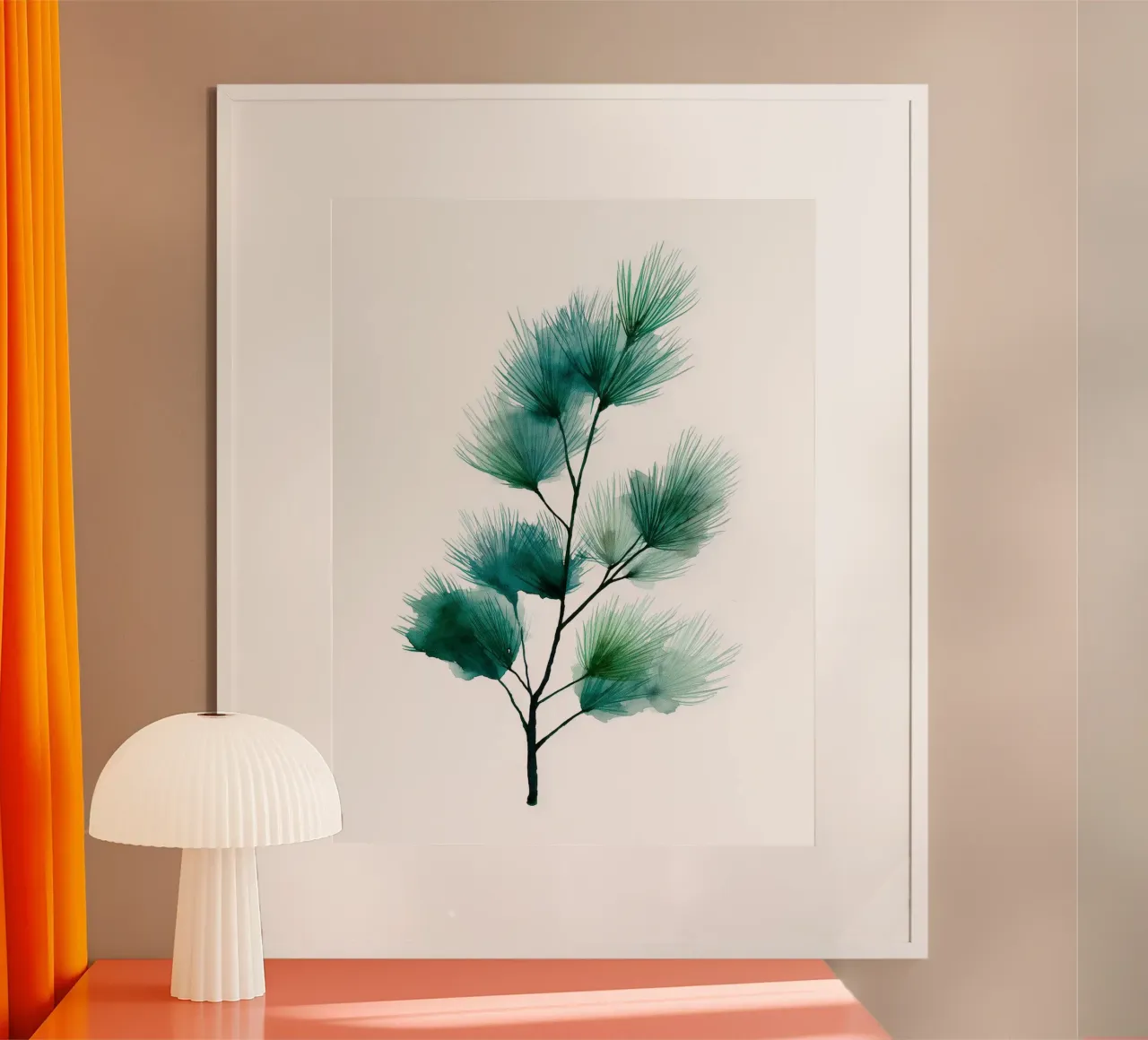 Soft Needles poster by Louise Wilder Studio