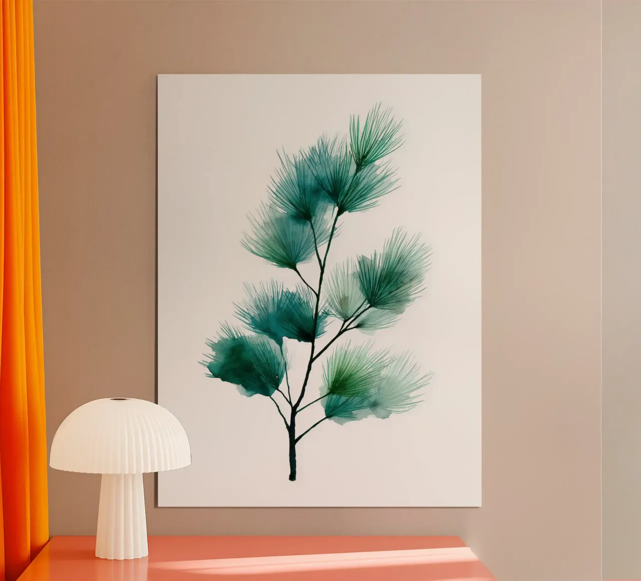 Soft Needles poster by Louise Wilder Studio