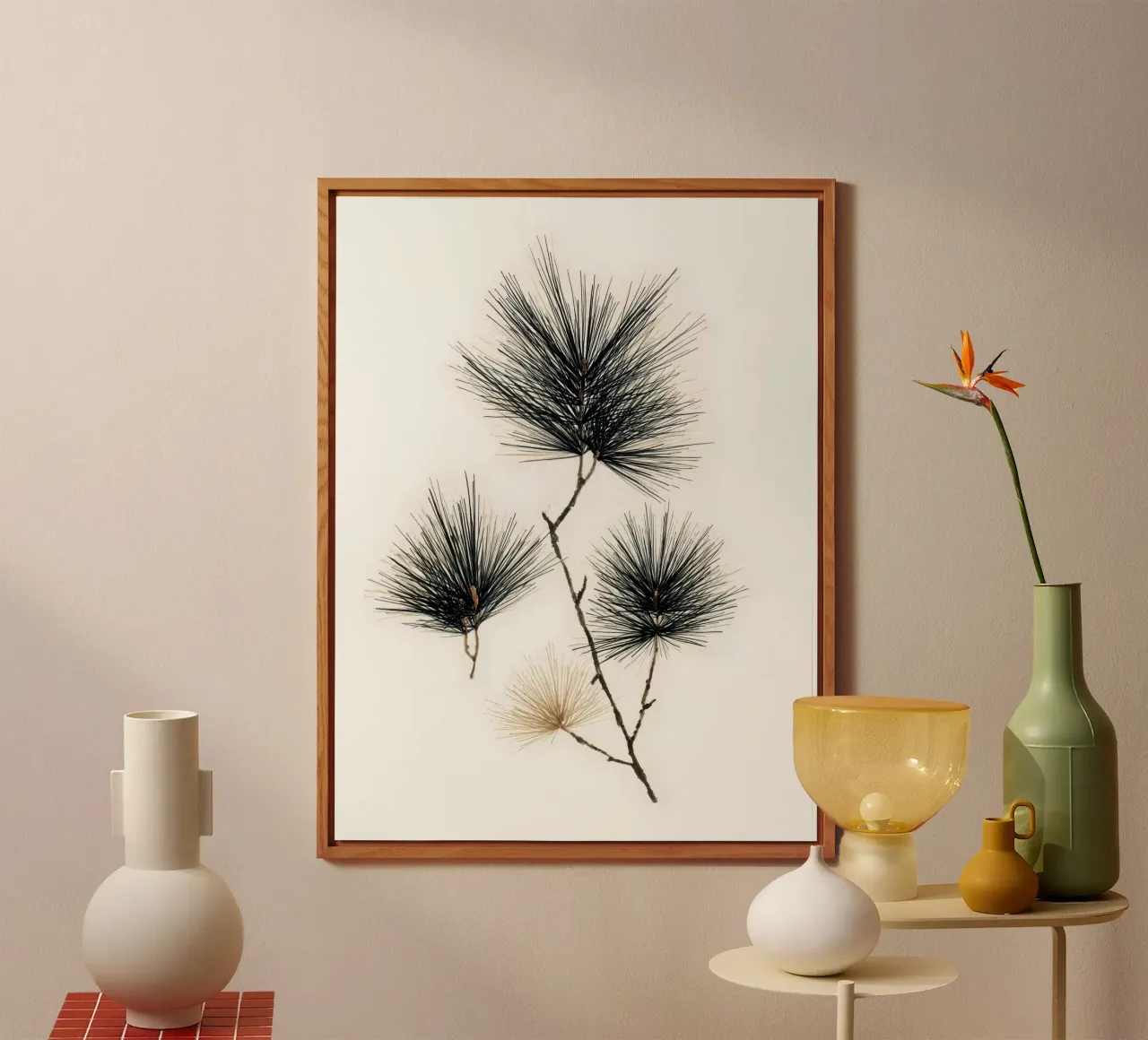 Linework di pino pannello forex da Louise Wilder Studio