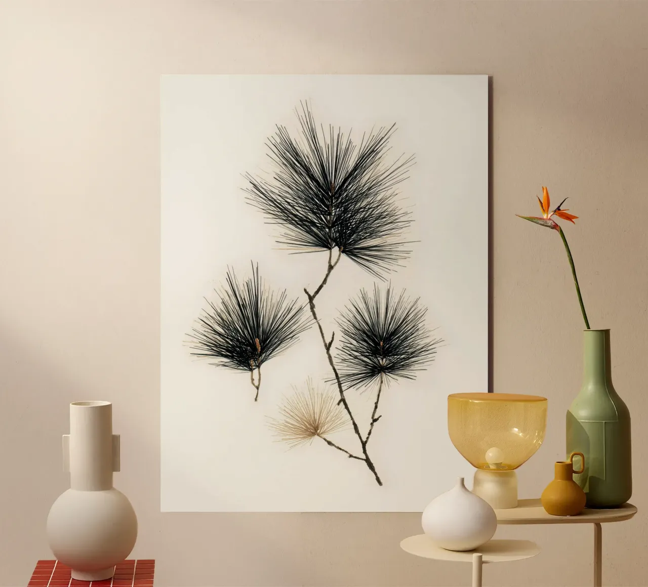 Linework di pino pannello forex da Louise Wilder Studio