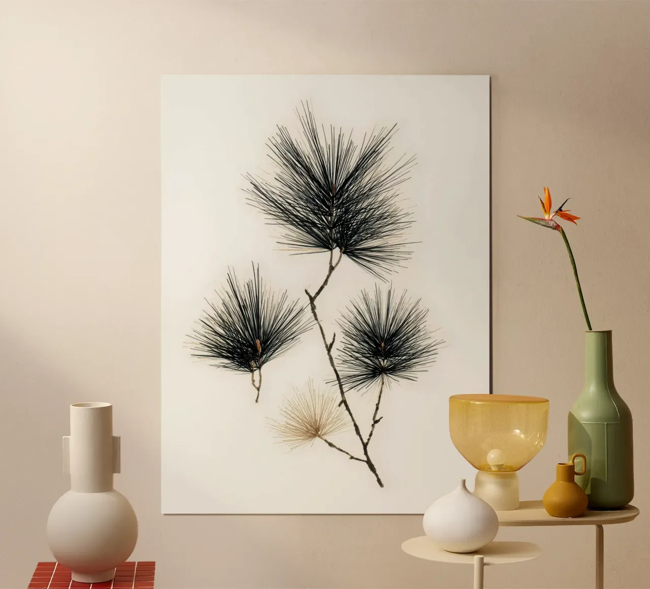 Pine Linework poster by Louise Wilder Studio