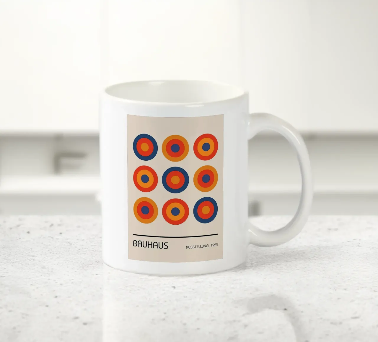Bauhaus 1923 taza de cerámica de Brooke