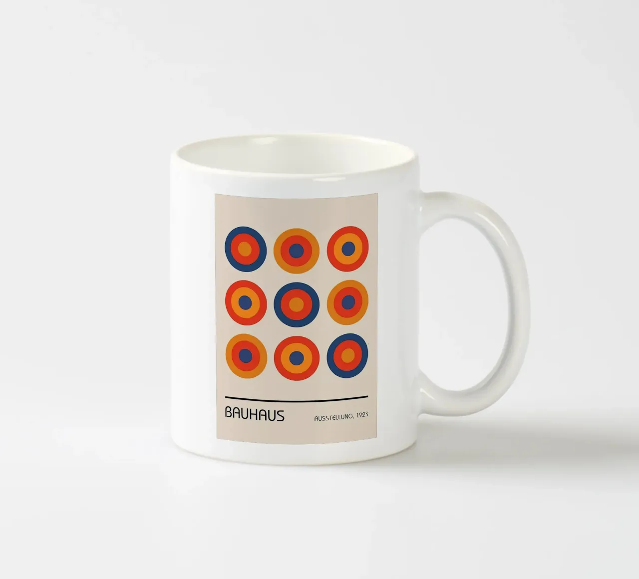 Bauhaus 1923 taza de cerámica de Brooke