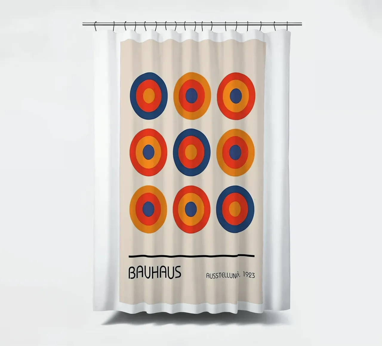 Bauhaus 1923 Duschvorhang von Brooke