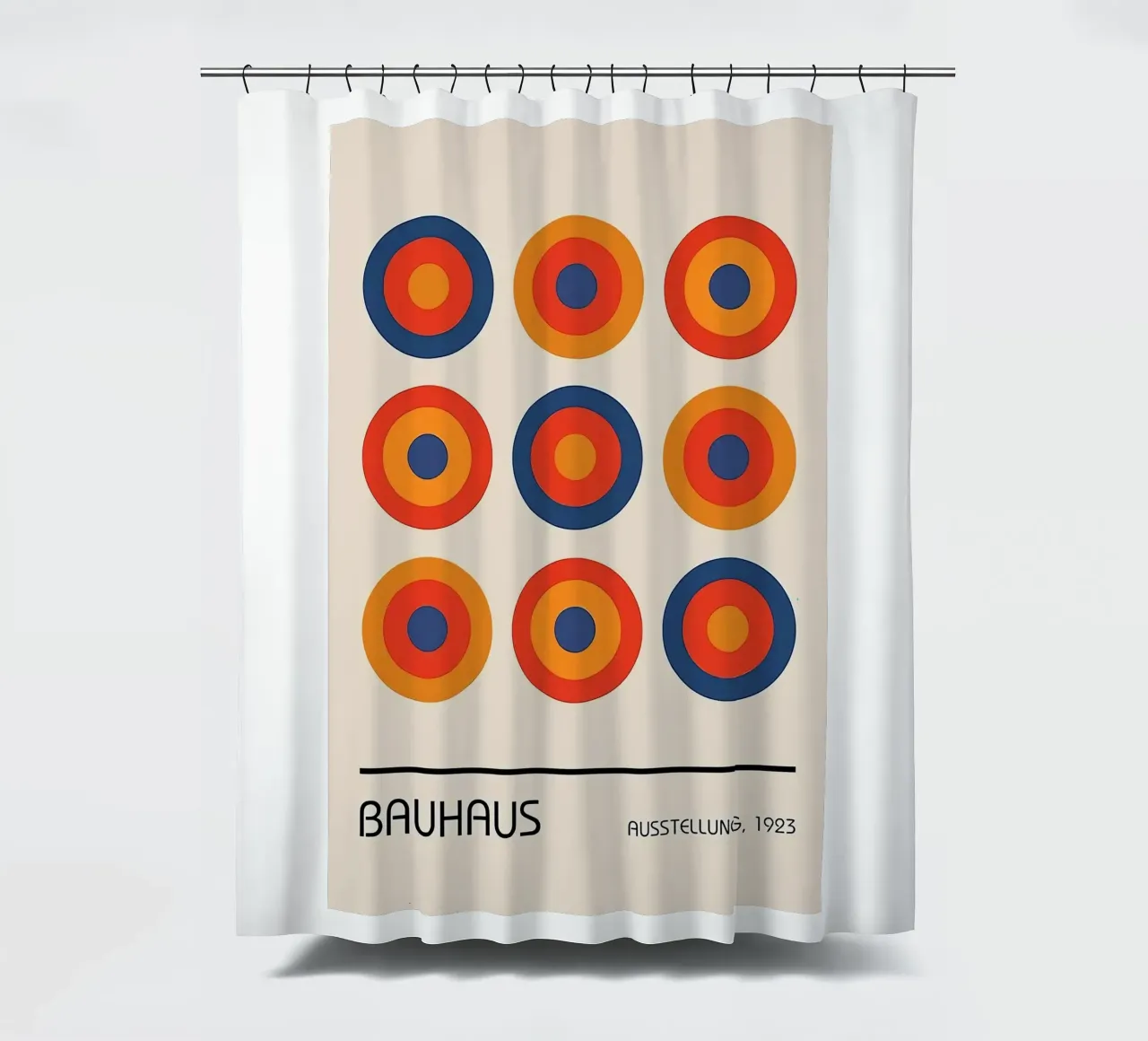 Bauhaus 1923 Duschvorhang von Brooke
