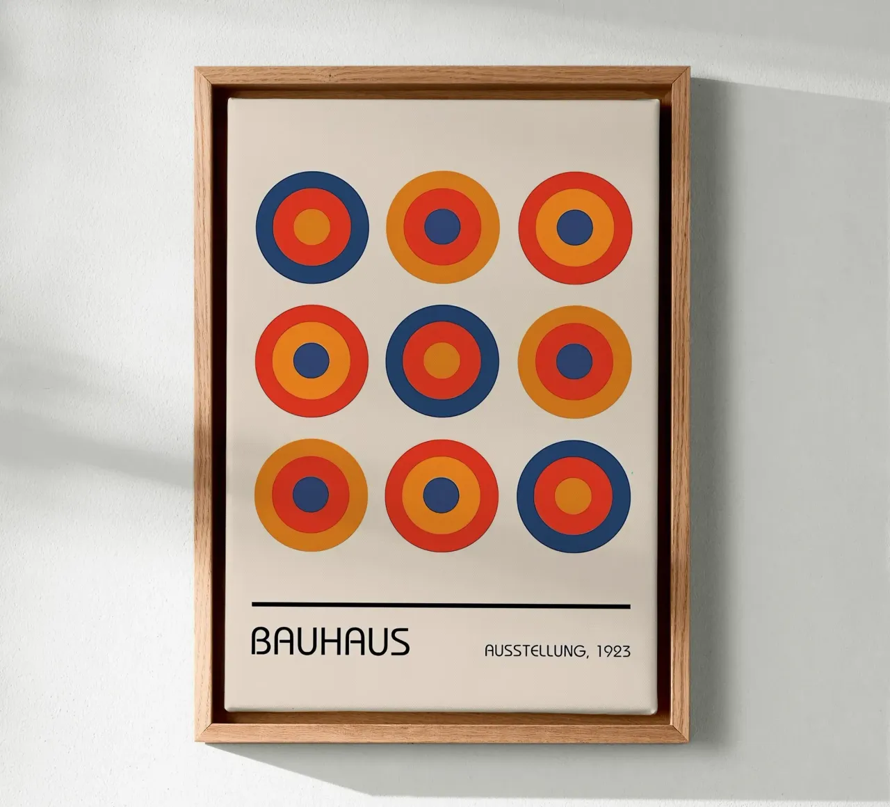 Bauhaus 1923 canvas by Brooke