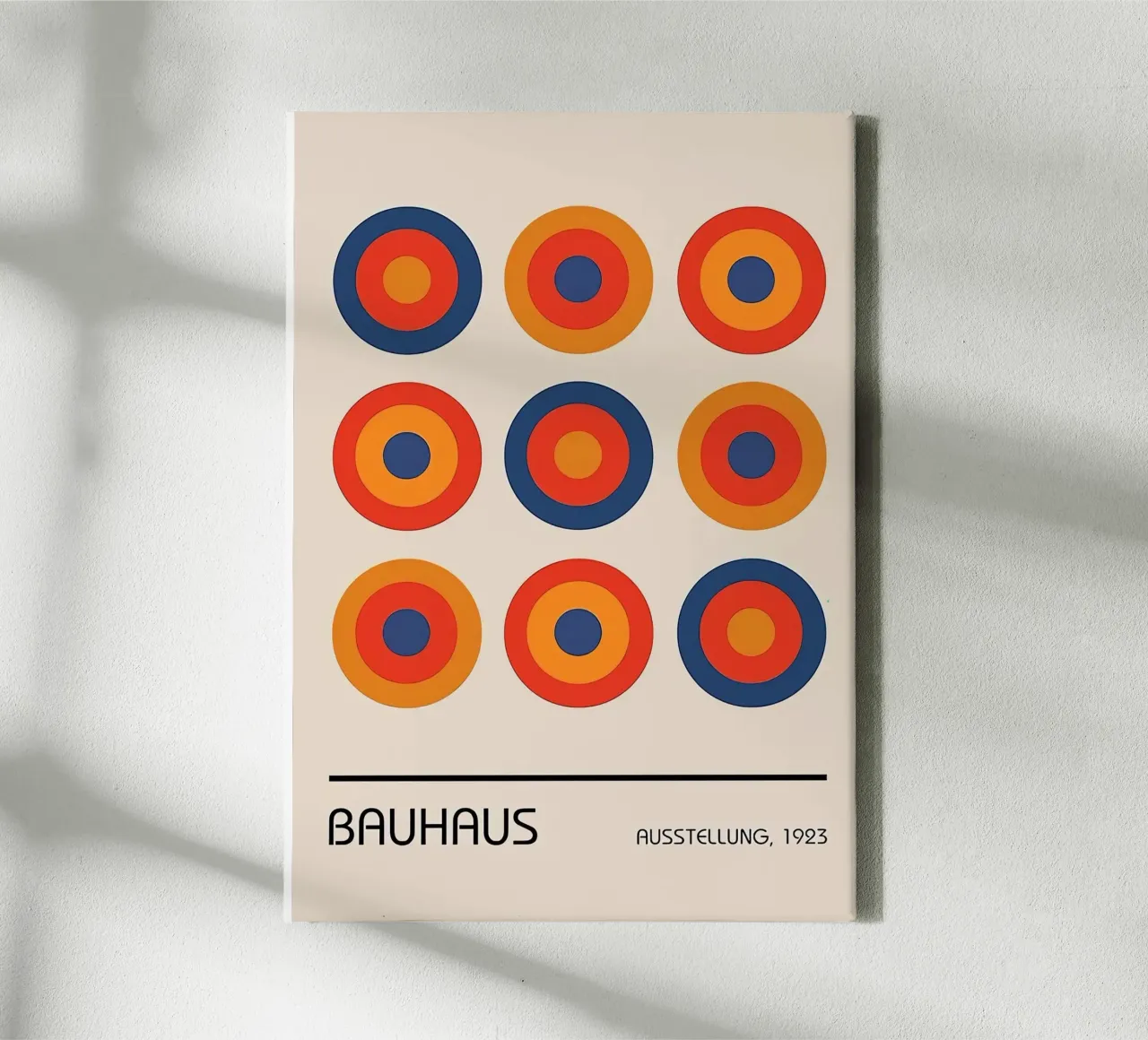 Bauhaus 1923 canvas by Brooke