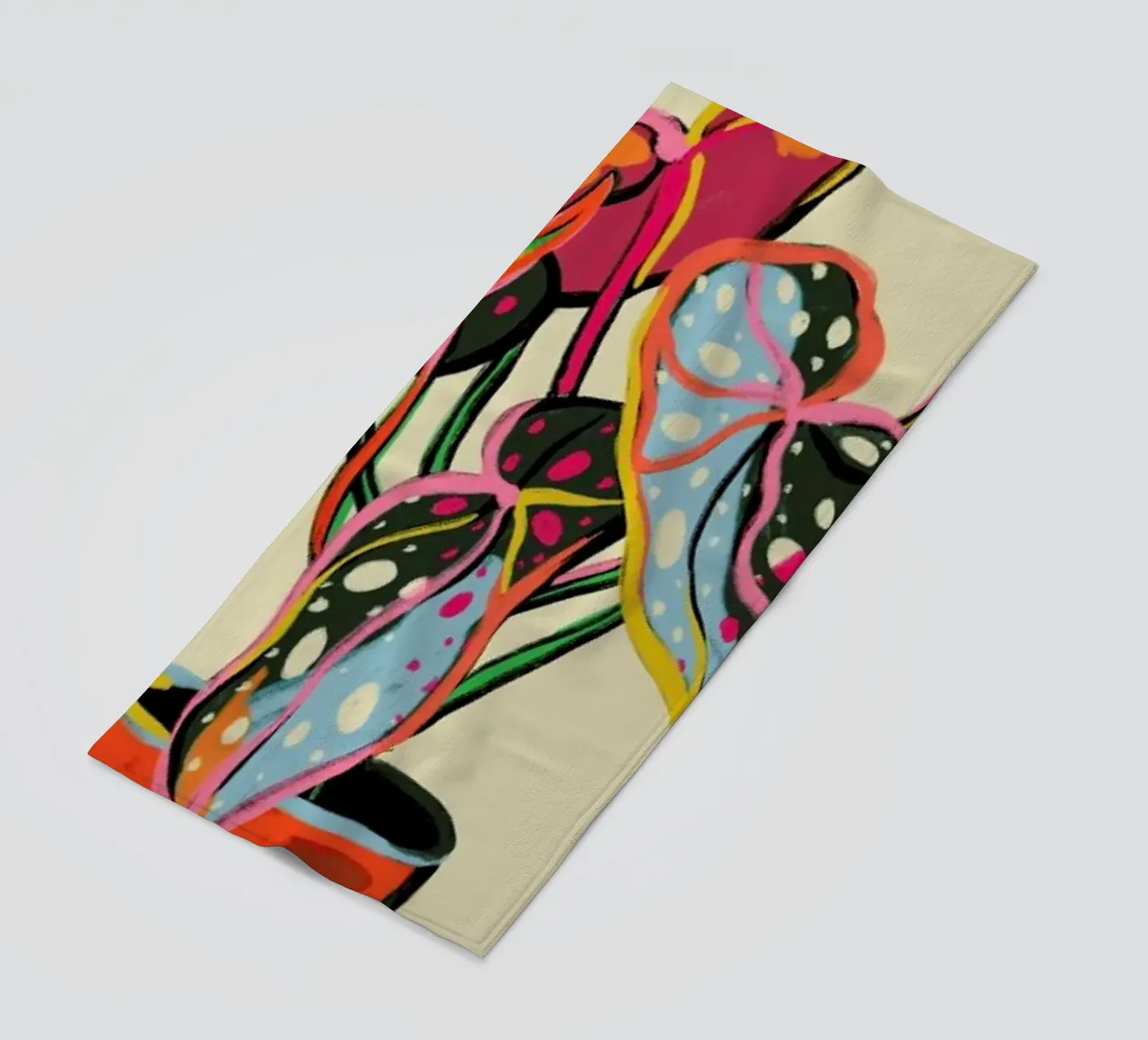 Colourful Begonia telo mare da Sandra Poliakov