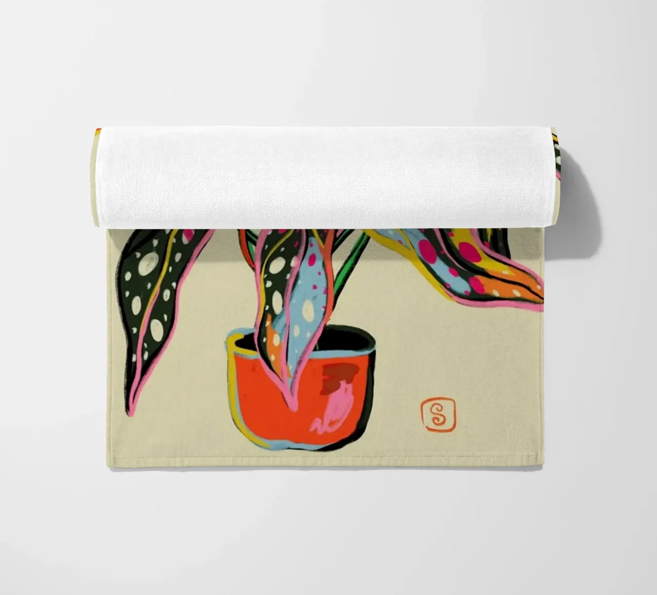 Colourful Begonia telo mare da Sandra Poliakov