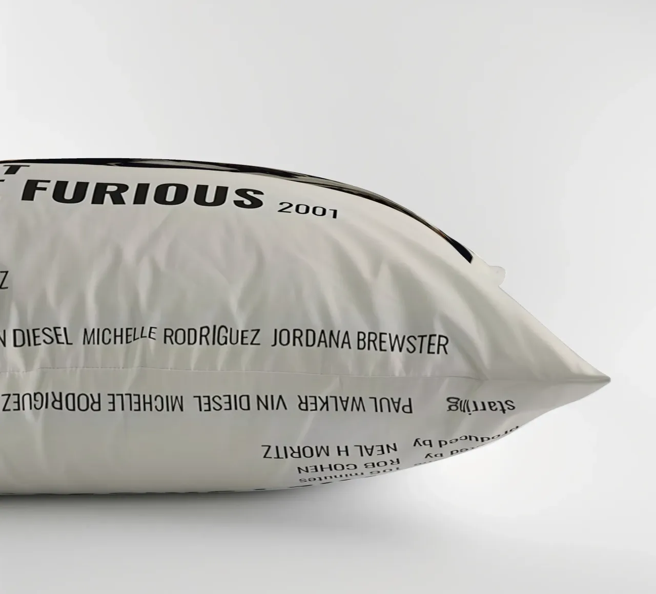 THE FAST AND THE FURIOUS 2001 cuscino da MVFminimalist