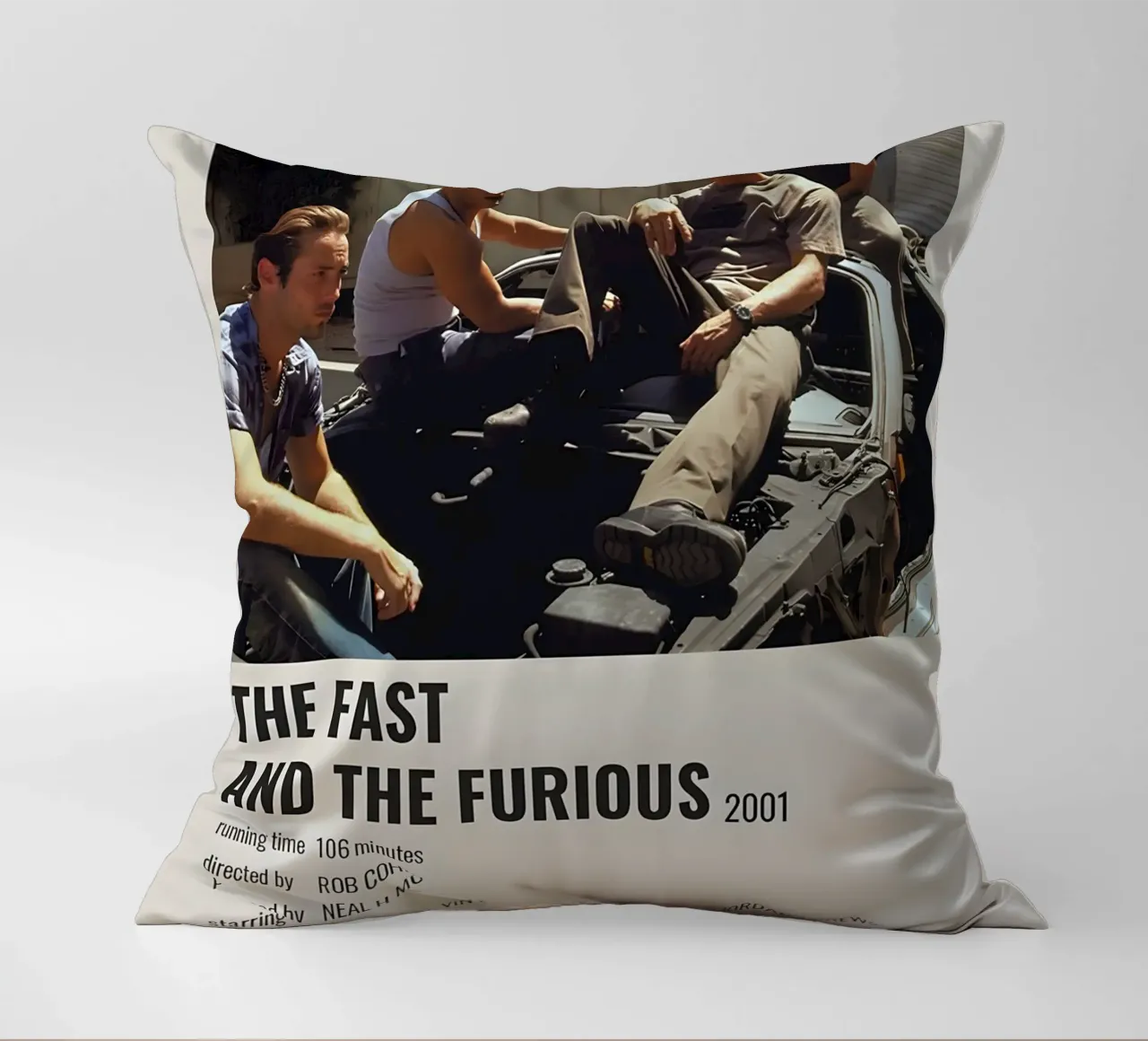 THE FAST AND THE FURIOUS 2001 cuscino da MVFminimalist