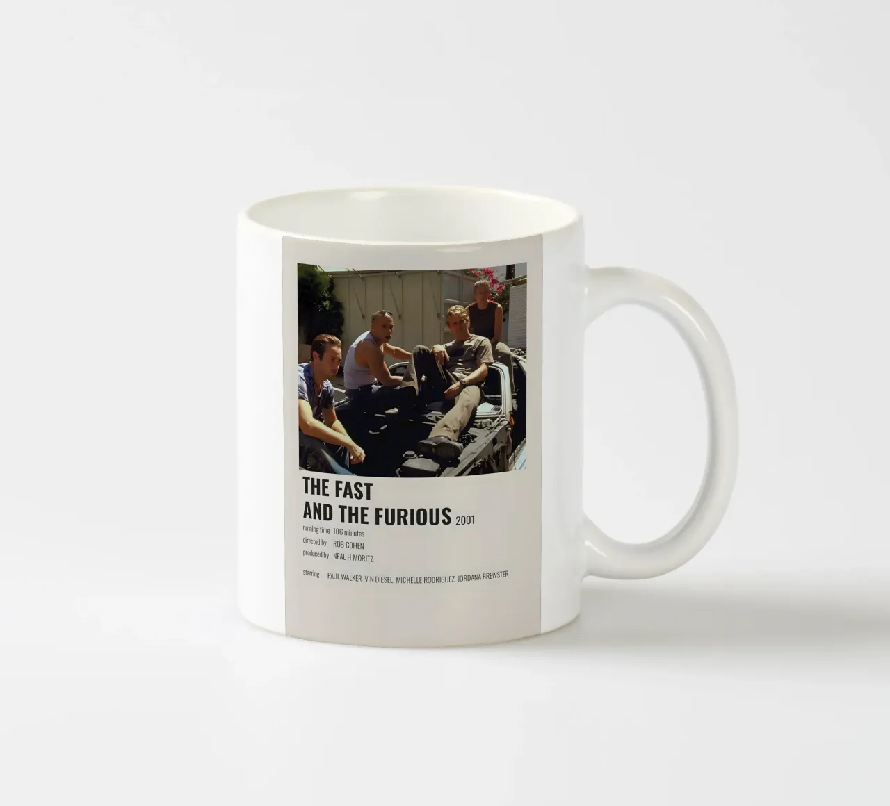 THE FAST AND THE FURIOUS 2001 tazza in ceramica da MVFminimalist