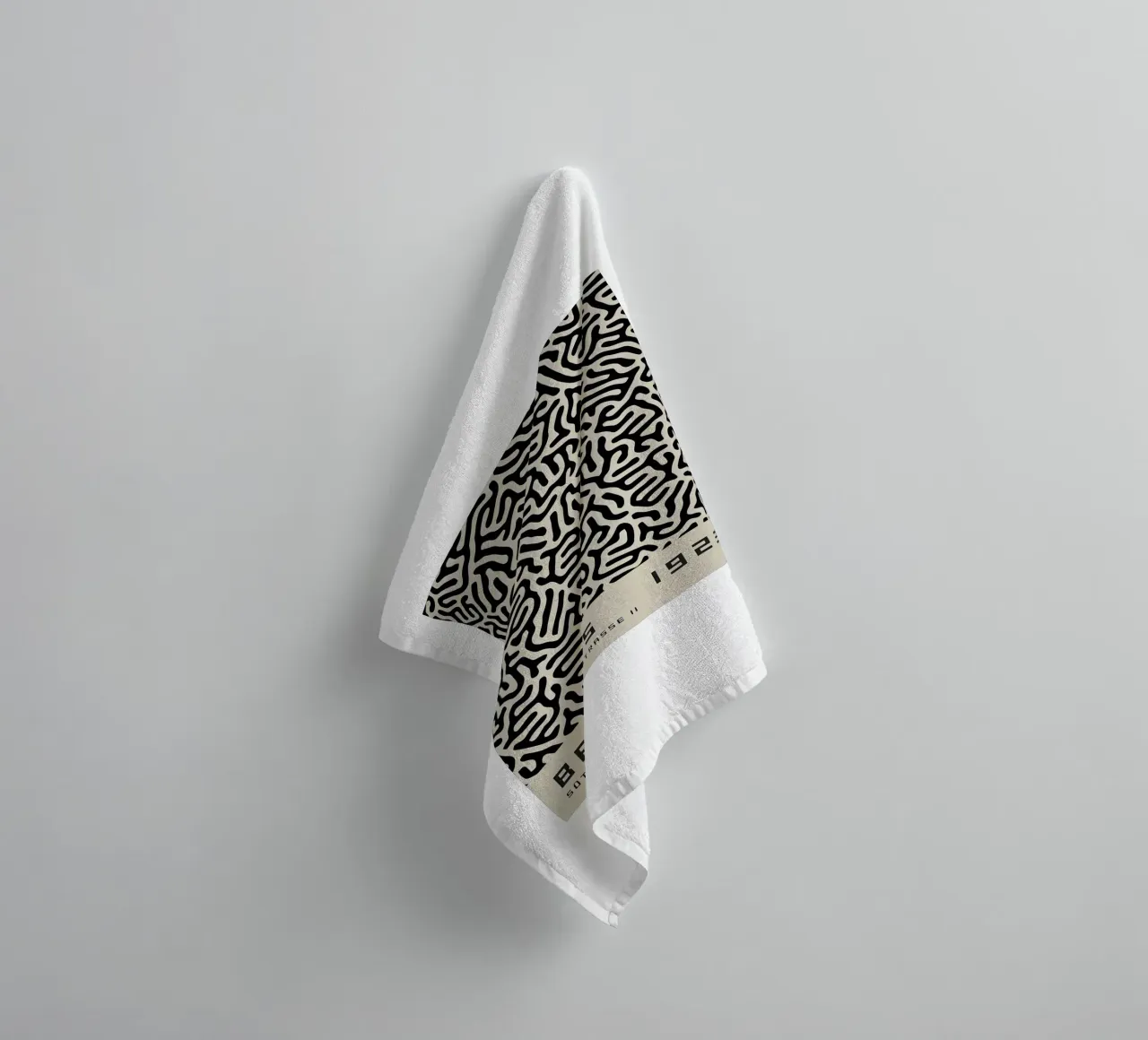 Bauhaus 1923 towel by Brooke