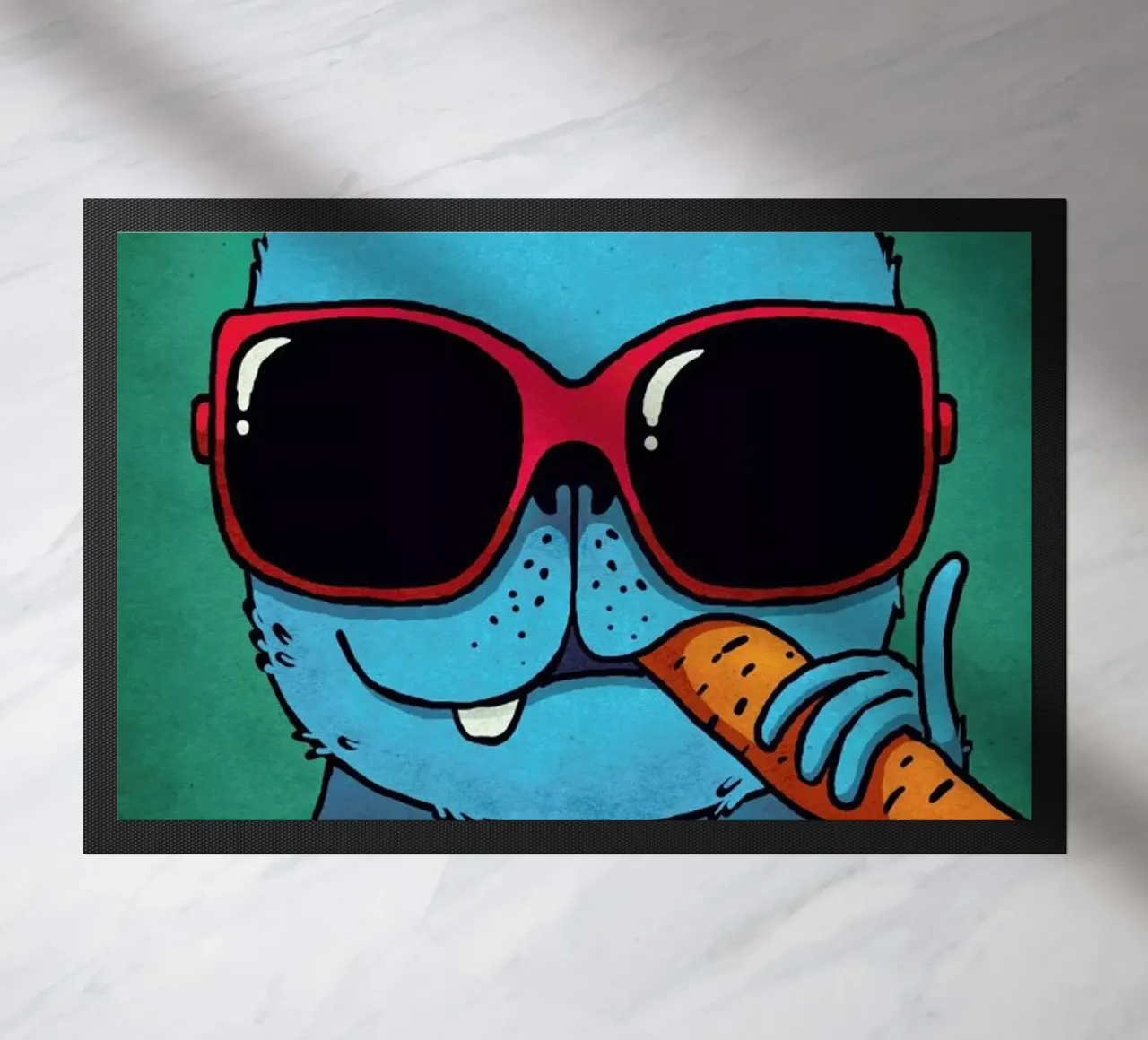 Glacier Fußmatte von Kuba Gornowicz