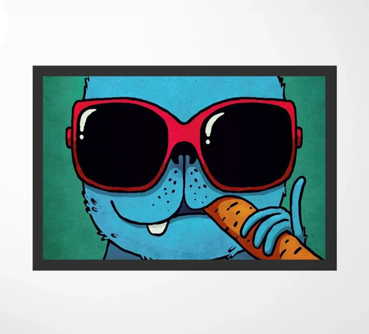 Glacier Fußmatte von Kuba Gornowicz