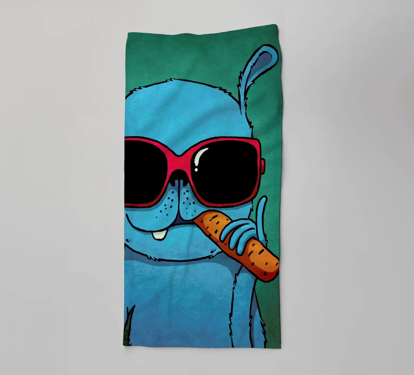 Glacier towel by Kuba Gornowicz