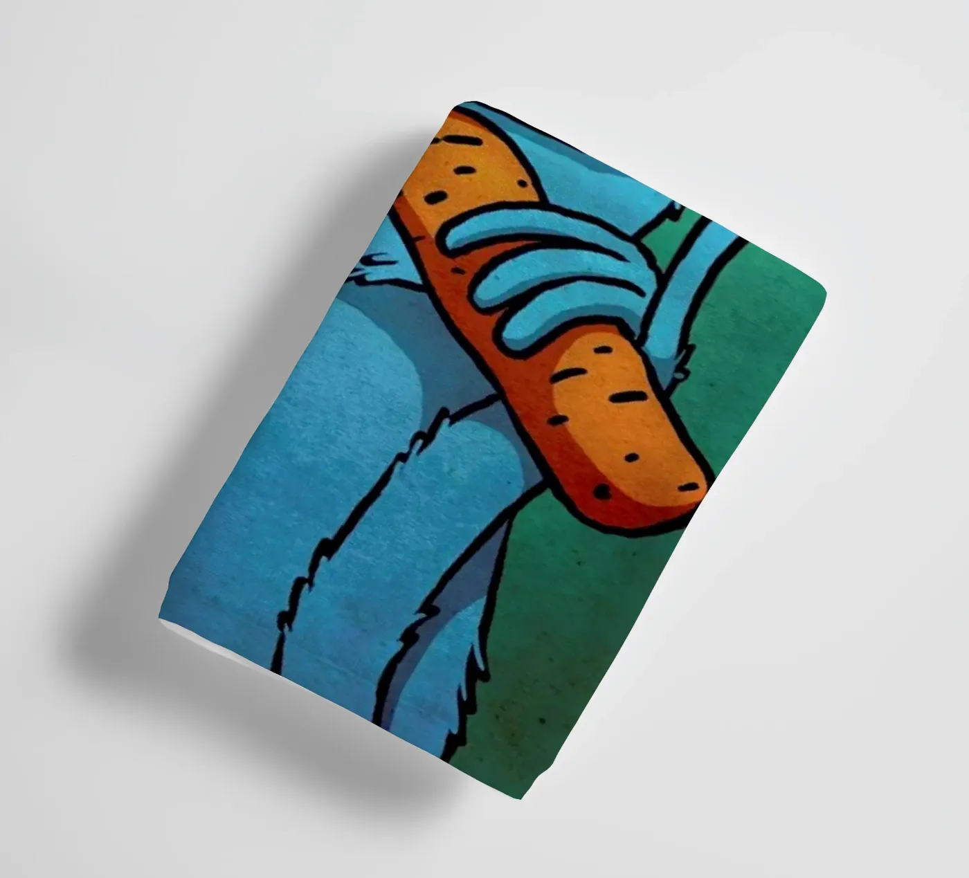 Glacier towel by Kuba Gornowicz