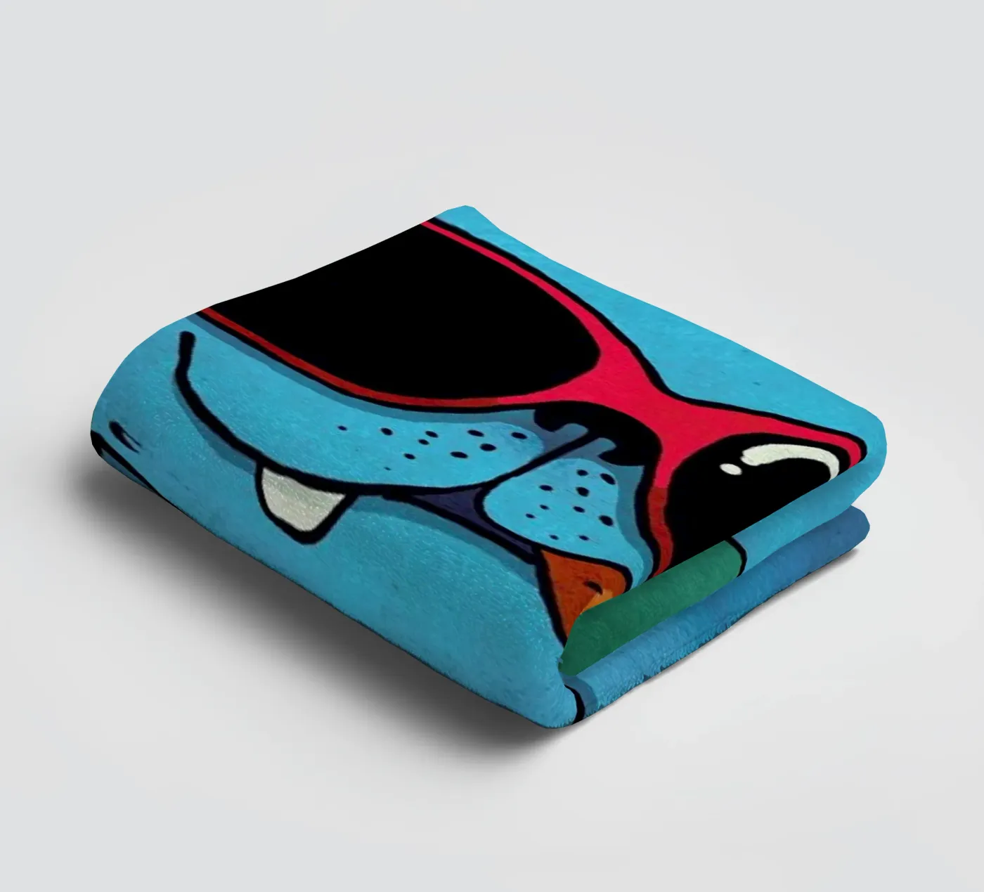 Glacier towel by Kuba Gornowicz