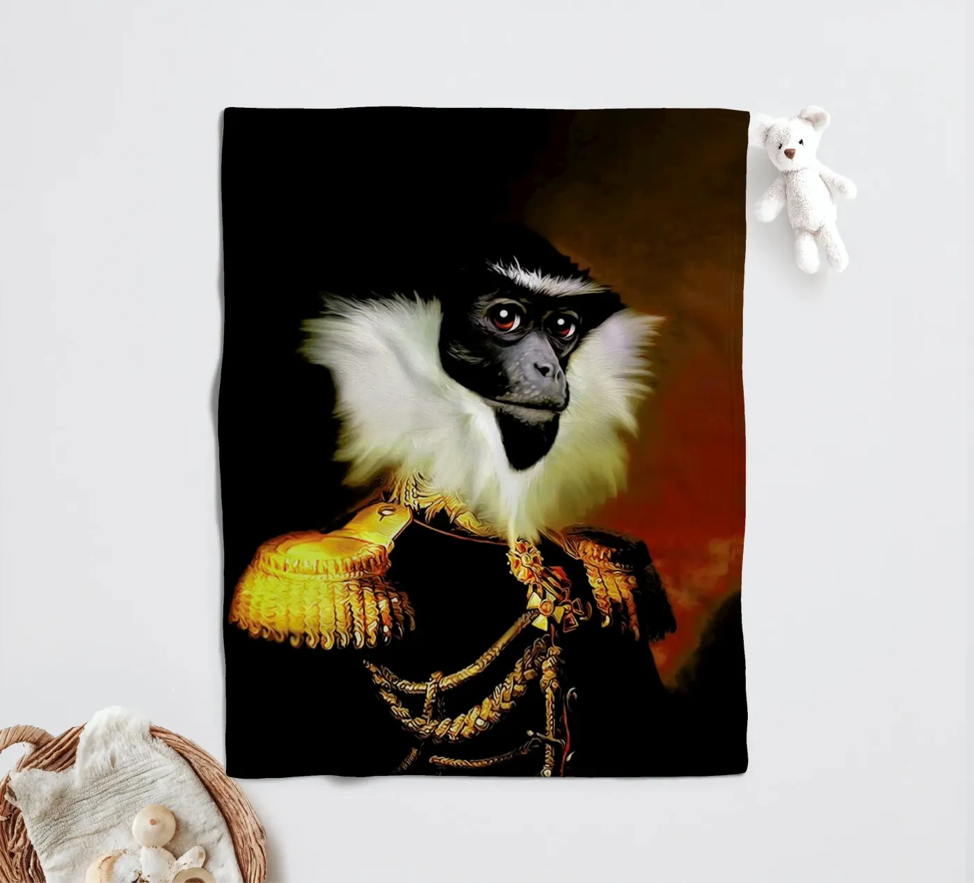 Gustav fleecedeken van Tein Lucasson