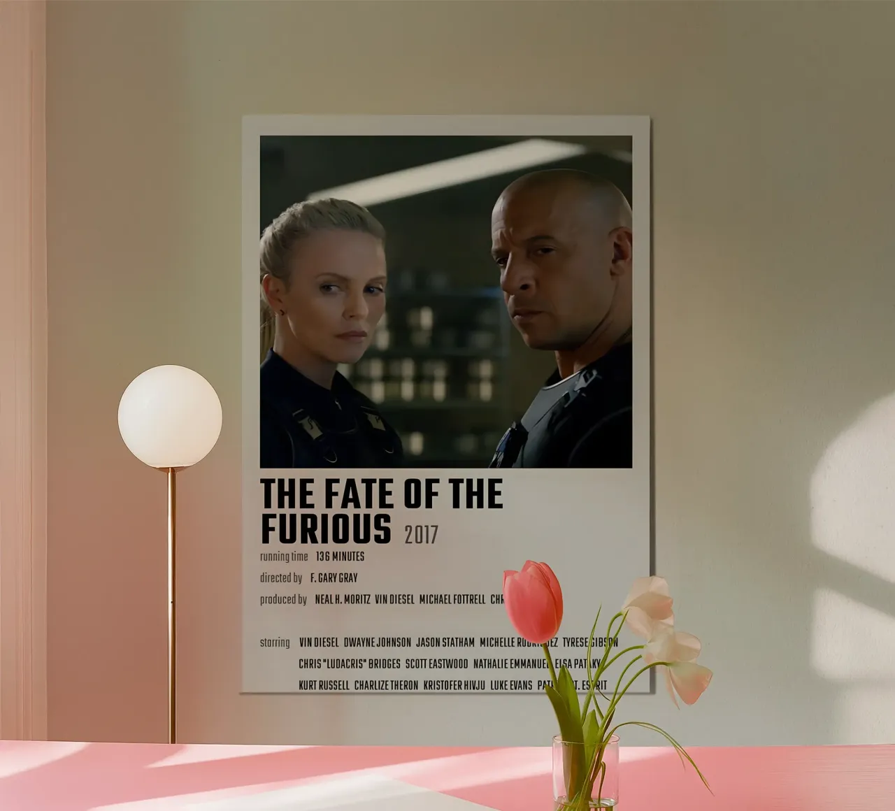 THE FATE OF THE FURIOUS 2017 carta hahnemühle da MVFminimalist