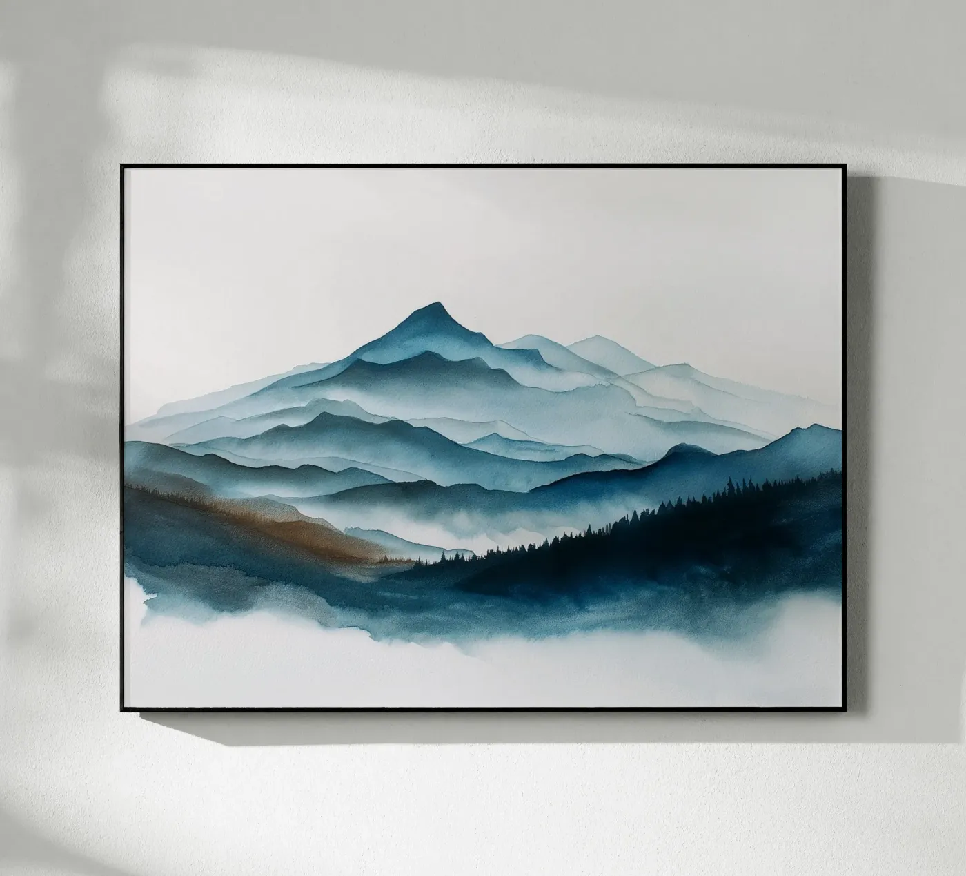 Blue Haze plexiglas de Louise Wilder Studio