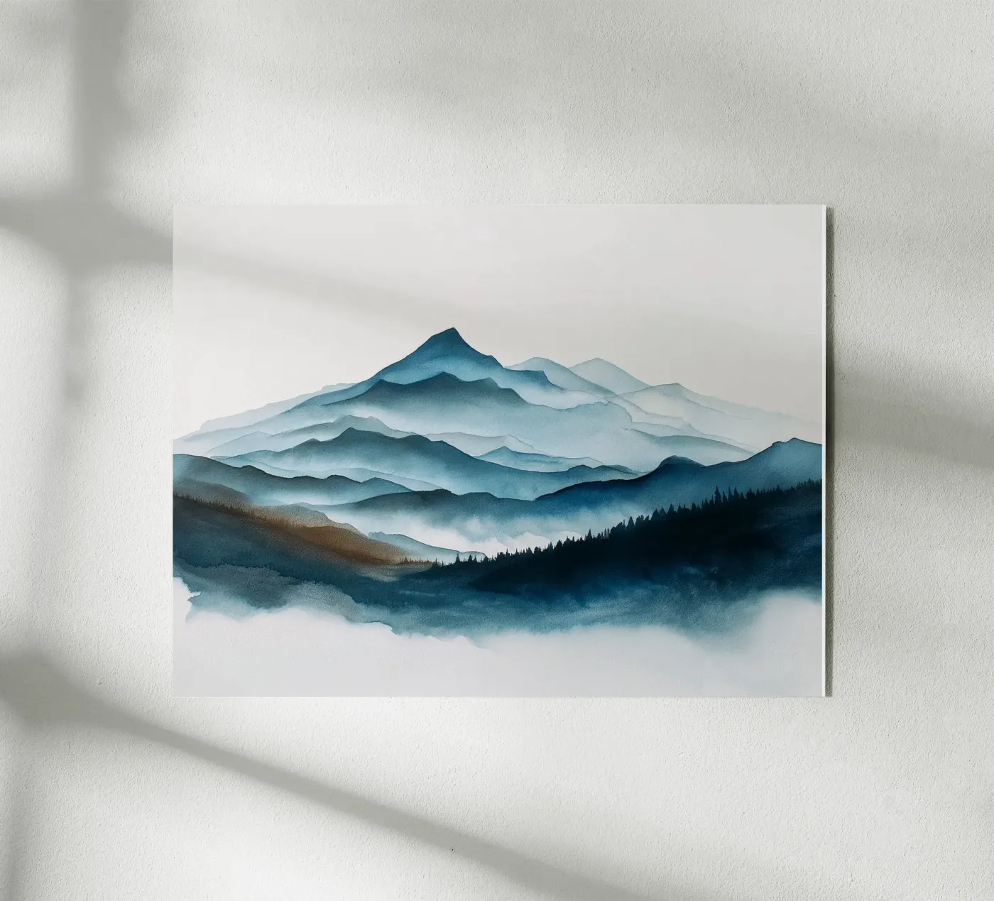 Blue Haze plexiglas de Louise Wilder Studio