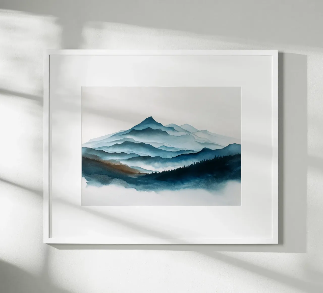 Blu Haze poster da Louise Wilder Studio