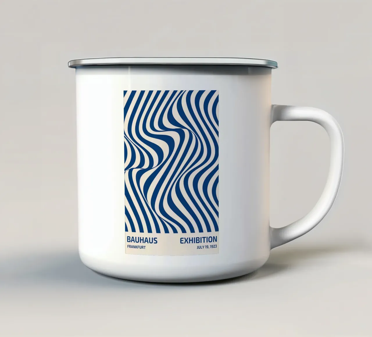 Bauhaus 1923 tazza in smalto da Brooke