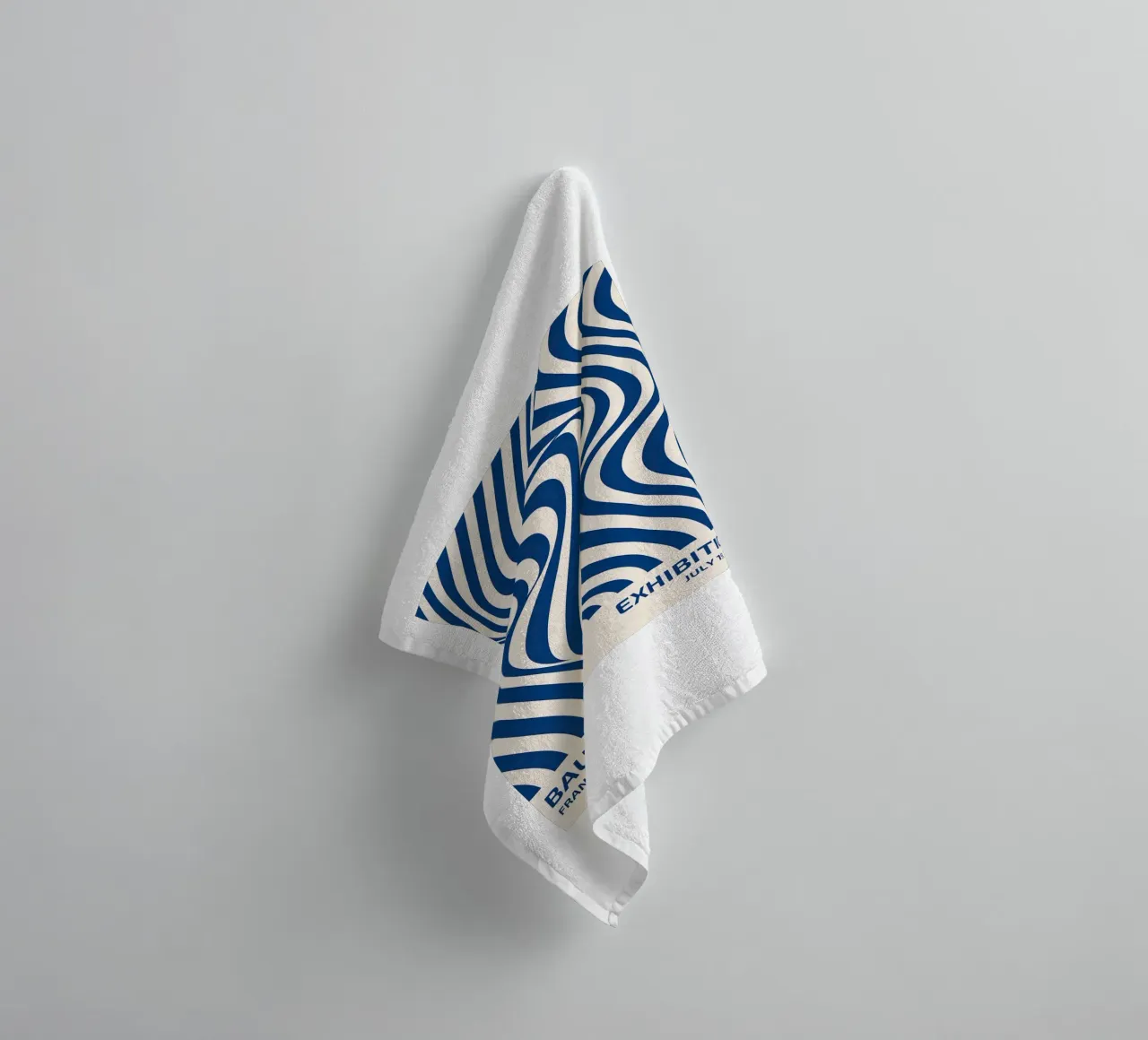 Bauhaus 1923 towel by Brooke