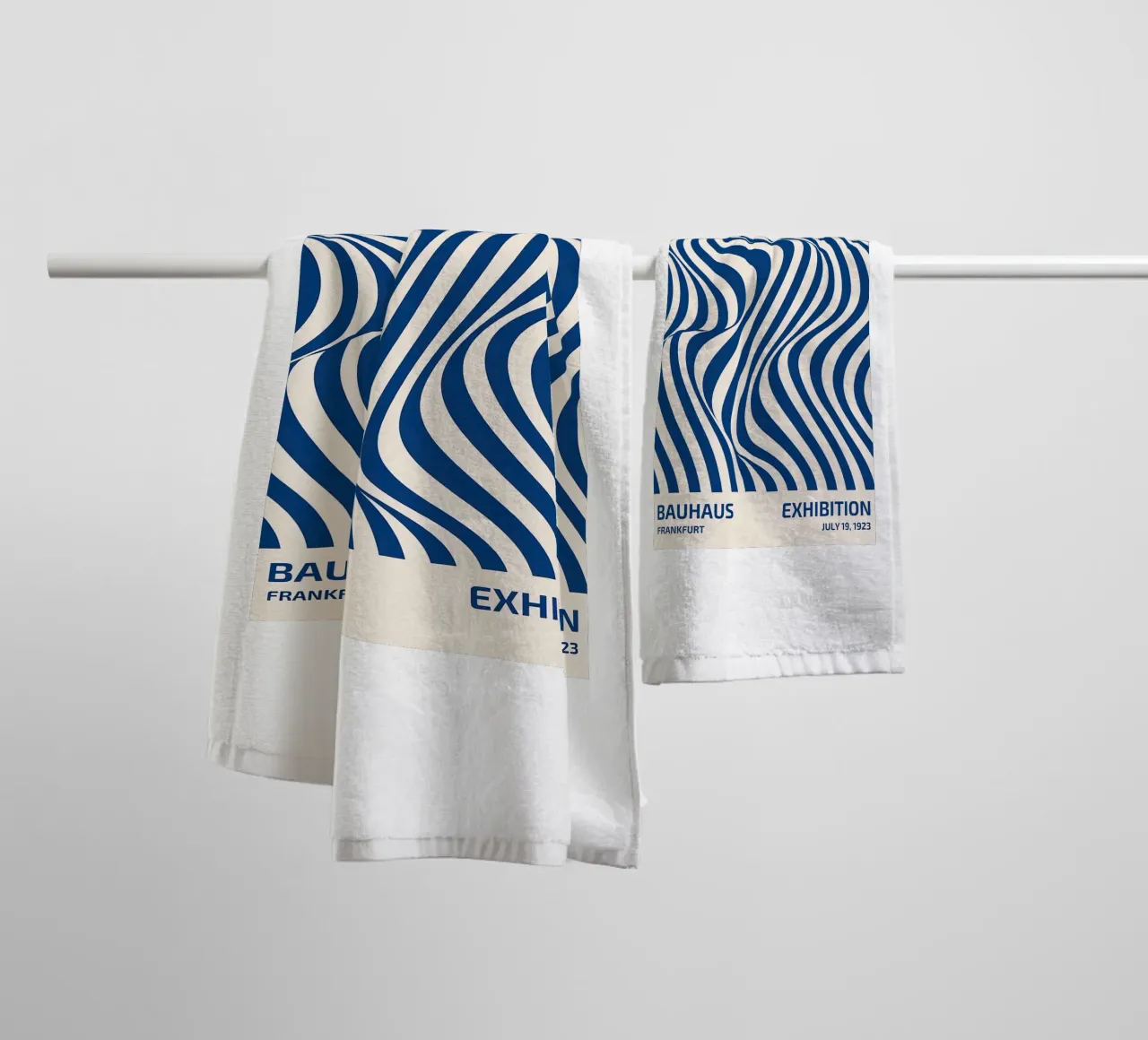 Bauhaus 1923 towel by Brooke