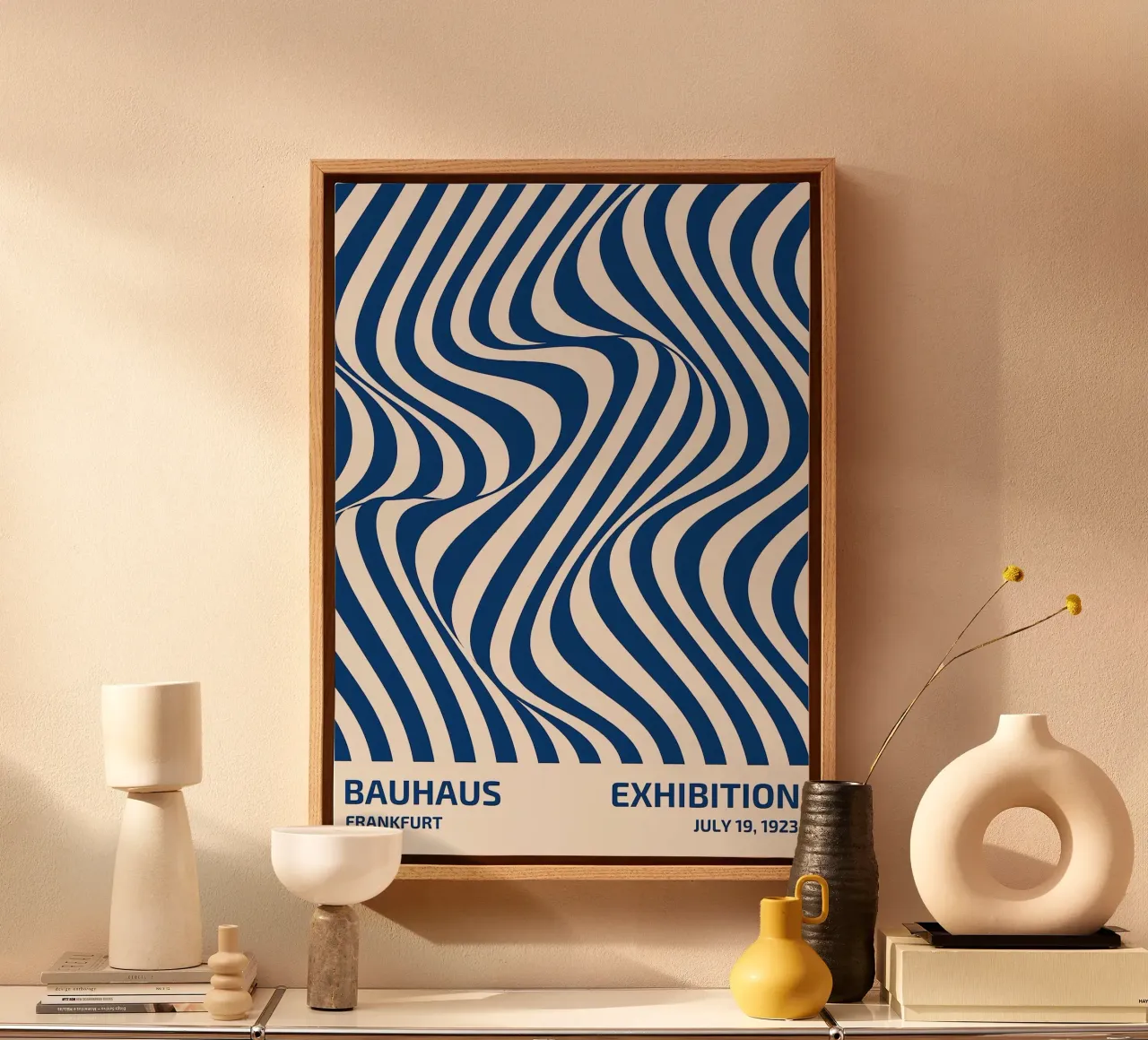 Bauhaus 1923 canvas by Brooke