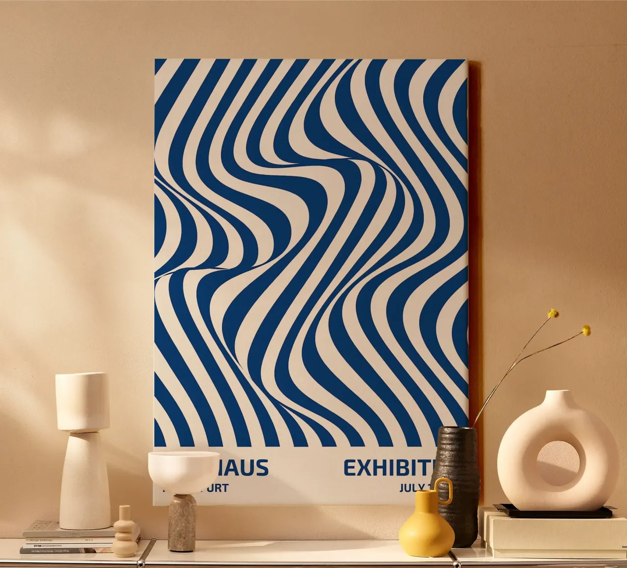 Bauhaus 1923 canvas by Brooke