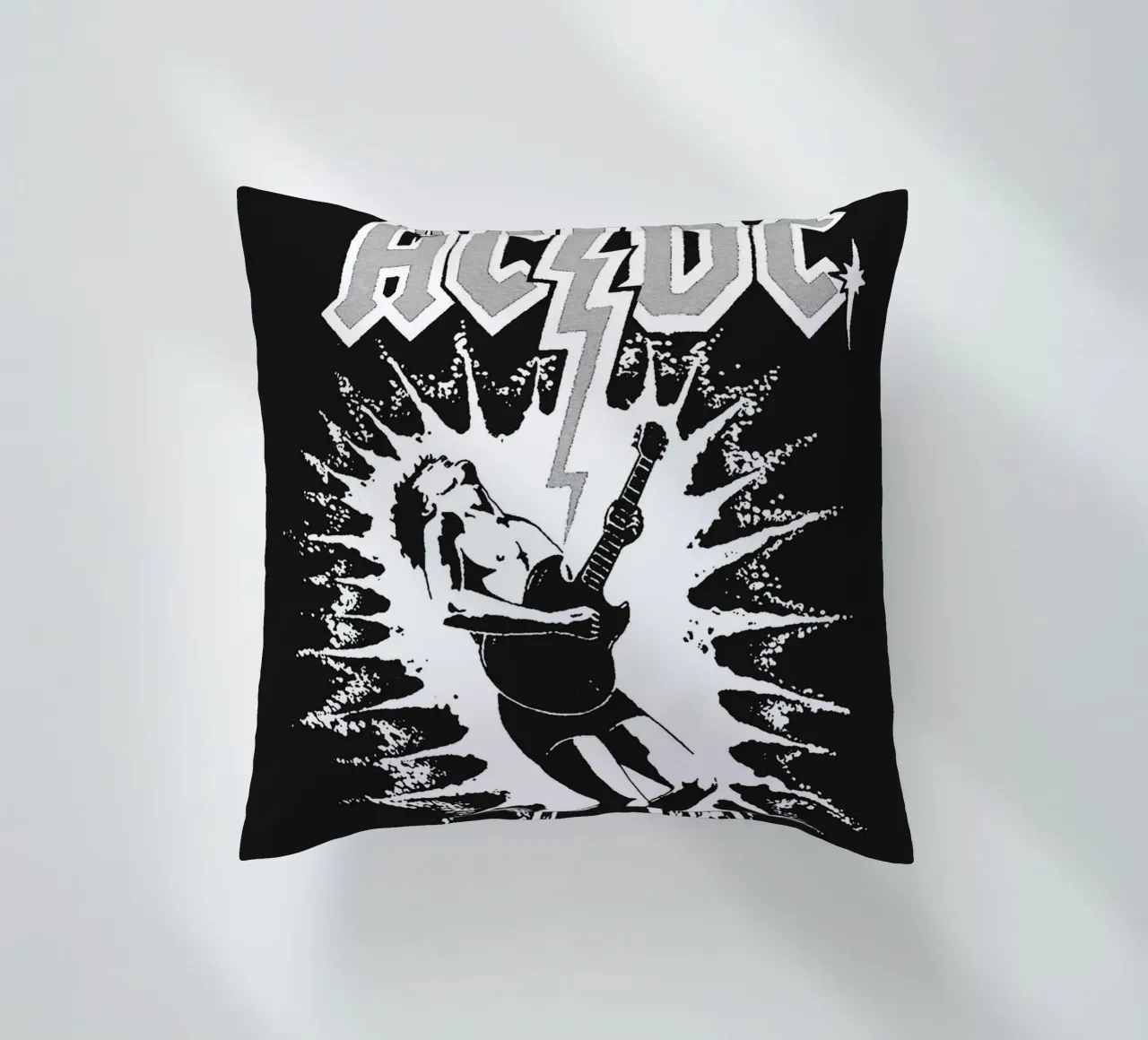 Art du groupe AC/DC coussin de vanhesling