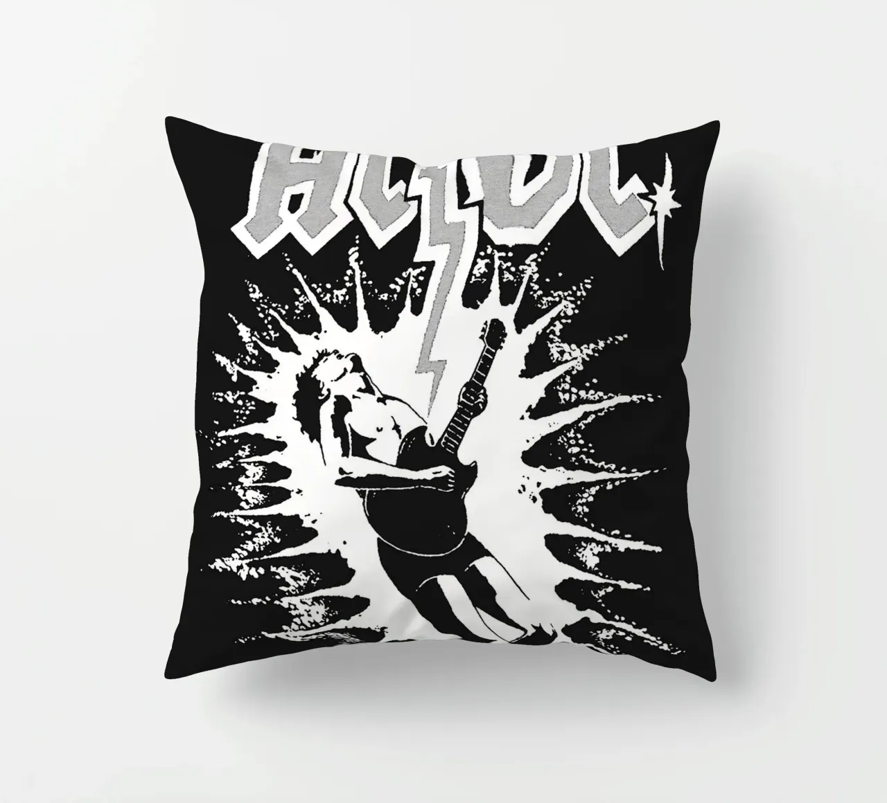 Art du groupe AC/DC coussin de vanhesling