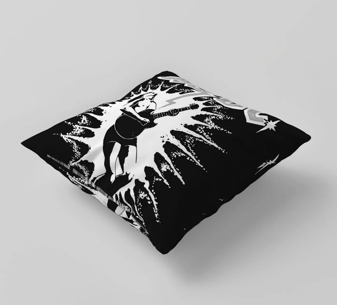 Art du groupe AC/DC coussin de vanhesling