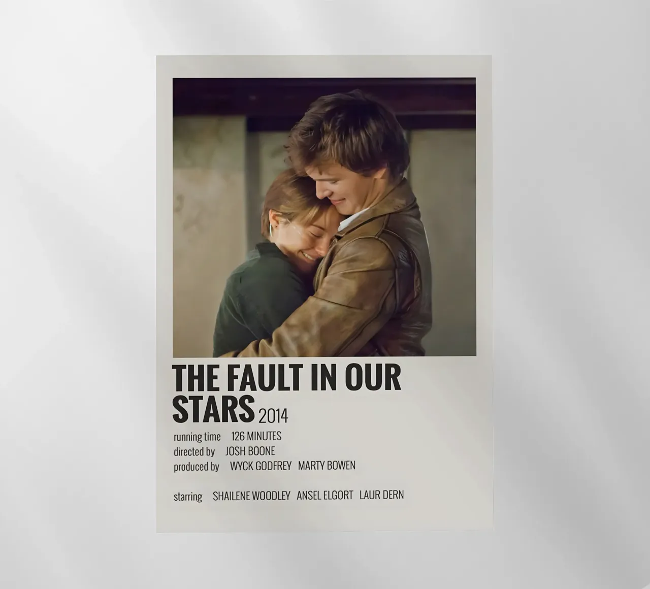 THE FAULT IN OUR STARS 2014 pellicola backlit da MVFminimalist