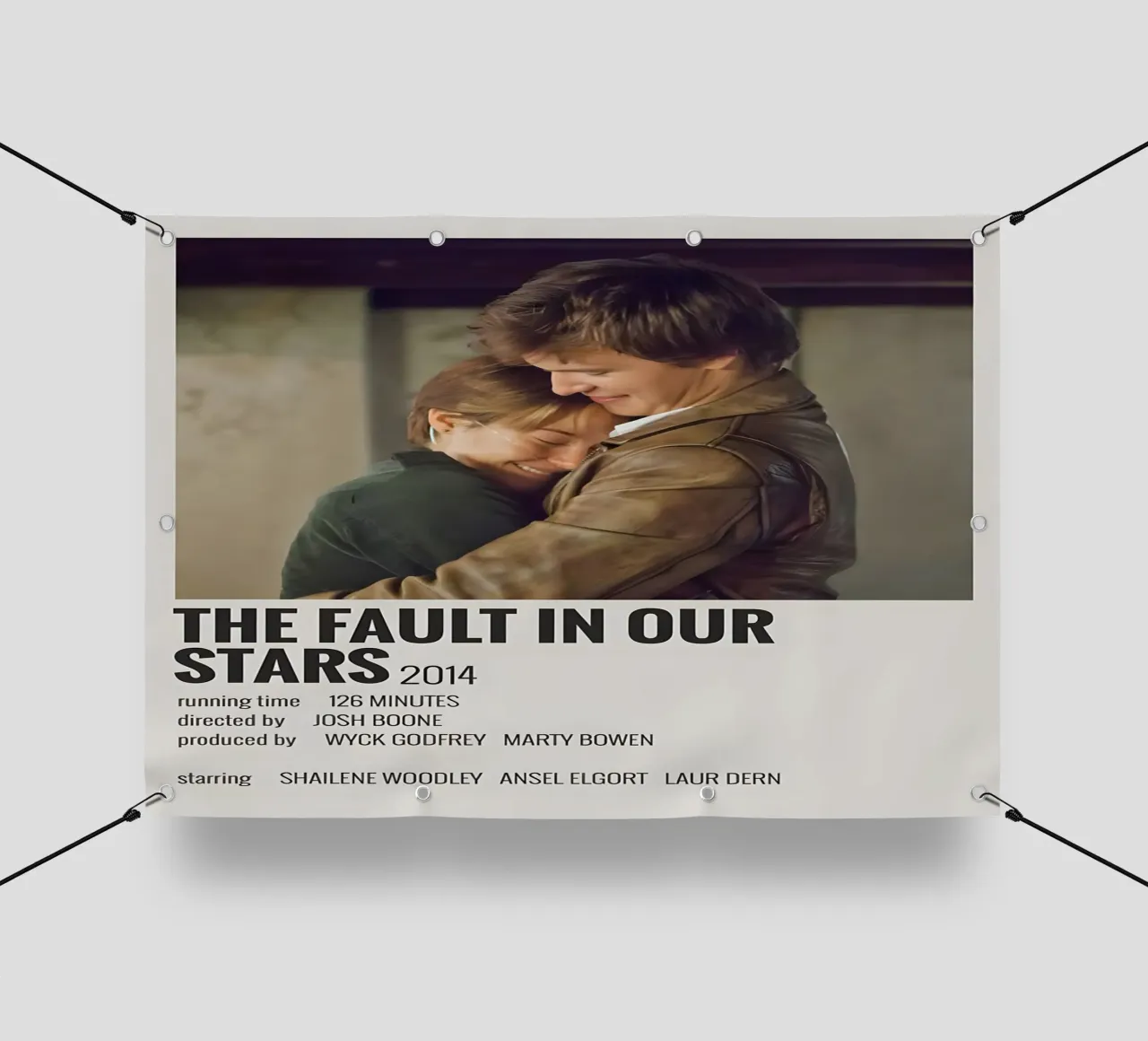 THE FAULT IN OUR STARS 2014 telo in pvc da MVFminimalist