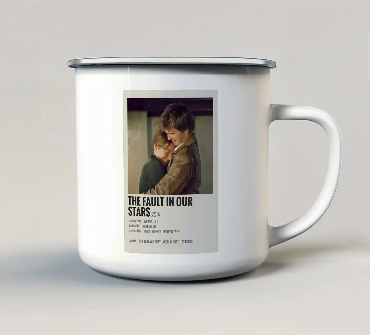 THE FAULT IN OUR STARS 2014 tazza in smalto da MVFminimalist