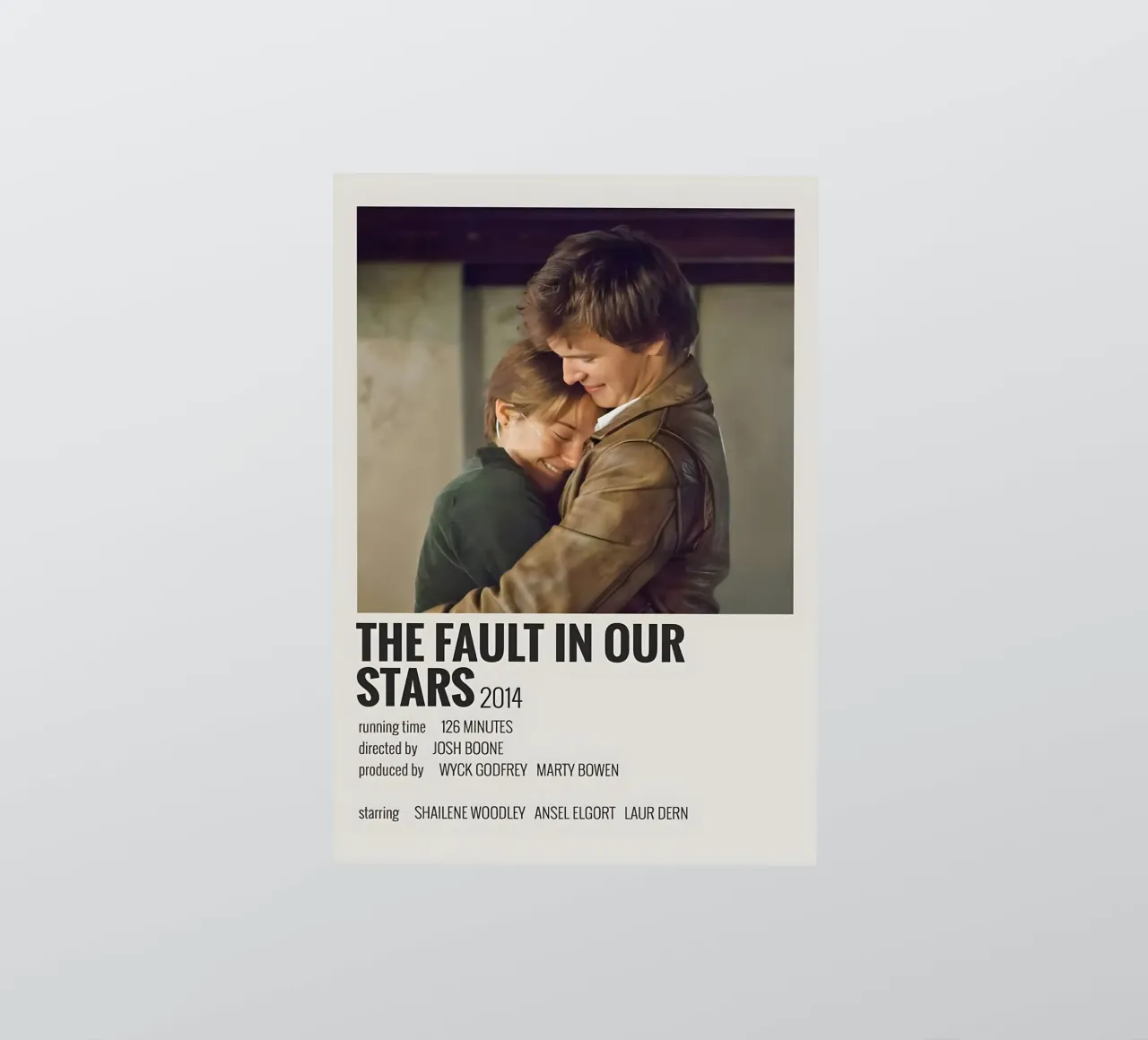 THE FAULT IN OUR STARS 2014 autocollant de MVFminimalist
