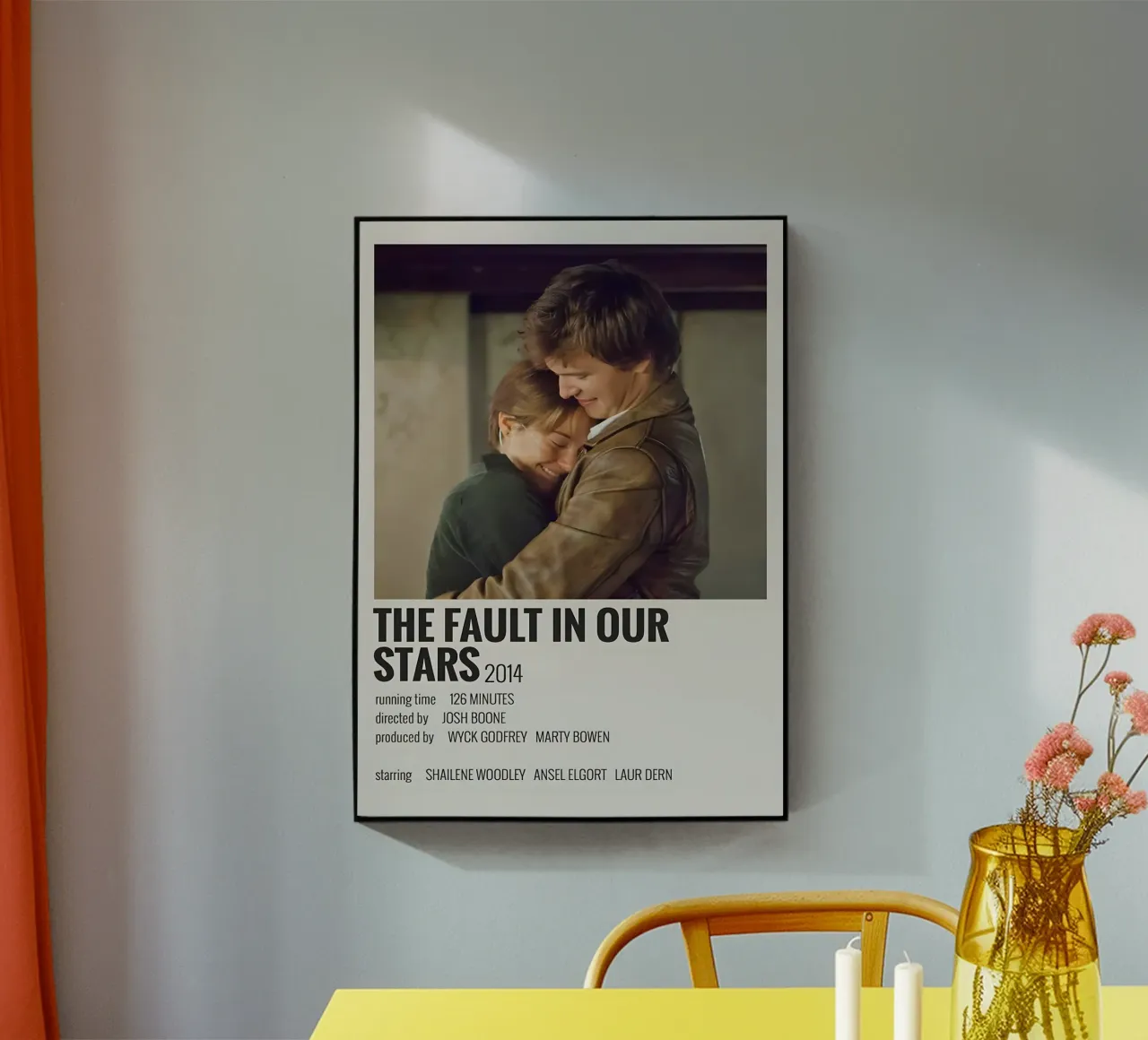 THE FAULT IN OUR STARS 2014 plexiglass da MVFminimalist
